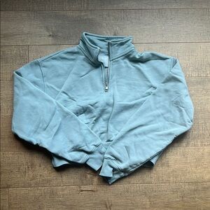 TNA Blue Half-Zip like new